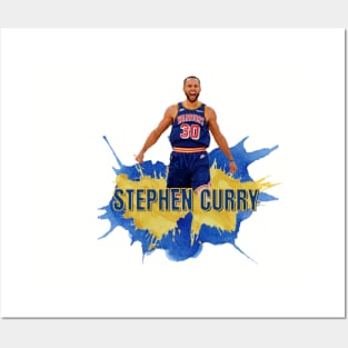 Steph Curry Record 3-pointers (3s) Golden State Warriors #30 Posters and Art